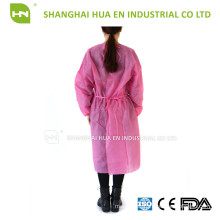 Dental disposable yellow isolation gown